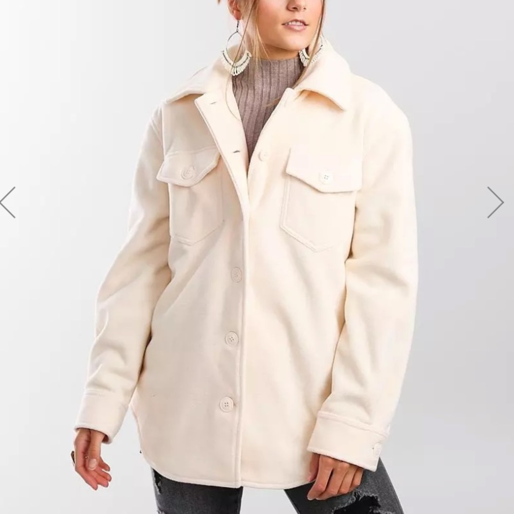 Shinestar Fleece Shacket